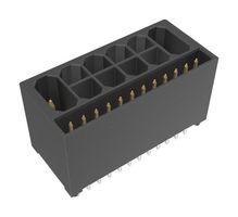 AMPHENOL COMMUNICATIONS SOLUTIONS 10167520-121222CLF Rectangular Power Connector, 12 Pwr + 12 Sig, 24 Contacts, Minitek Pwr Hybrid 3.0 10167520 Series