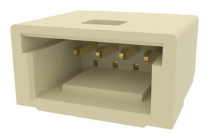 AMPHENOL COMMUNICATIONS SOLUTIONS - 10164366-00441LF - Pin Header, Active Latch, Wire-to-Board, 1 mm, 1 Rows, 4 Contacts, Surface Mount Right Angle