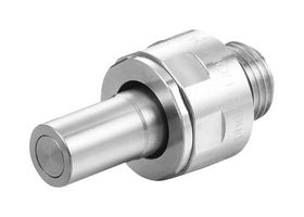 AMPHENOL LTW UQDBP-06TMU03-N000 Liquid Cooling Connector, Stainless Steel, Plug, 3/4"-16 UNF-2A ORB Male, Size 06