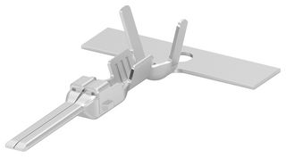 TE CONNECTIVITY 2406088-1 Rectangular Power Contact, Power Double Lock Series, Pre Tin Plated Contacts, Brass, Tab, Crimp