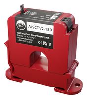 ACI A/SCTV2-150 Current Sensor, Split-Core, Analogue, 0V to 10V, DIN Rail/Panel Mount, 600VAC Supply, -15°C to 40°C