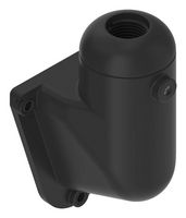 BANNER ENGINEERING LMBE12RA Mounting Bracket, Industrial Automation Signal Indicators, Right Angle, Polycarbonate, Black