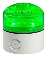 MULTICOMP PRO MP016045 Sounder, Continuous, Green, 105 dB, 64 Tone, 24 V, IP65, -40 to 55° C, 102 mm H, 92 mm Lens