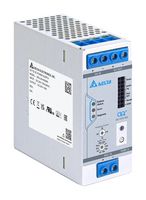 DELTA ELECTRONICS DRU-24V40AMN Uninterruptible Power Supply (UPS), ITE, 30 V, 24 V, DIN Rail, DRU Series