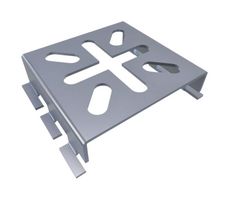 L-COM LC-SPB Enclosure Accessory, Steel, Zinc Plated, 2Pk, Spider Bracket, Racks