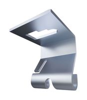 L-COM LC-HHK Enclosure Accessory, Steel, Zinc Plated, 10Pk, Ceiling Hanging Hook, Racks