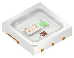 AMS OSRAM GROUP KRTBDSLP31.33-7G8H-JW+5H6J-D8+5E5G-7Z LED, AlInGaN, Red, True Green, Blue, SMD, Square, R 200mA, TG 150mA, B 200mA
