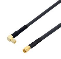 FAIRVIEW MICROWAVE FMCA100218-12 RF / Coaxial Cable Assembly, 12 ", 304.8 mm, LMR-240-UF, SMA Right Angle Plug, SMA Straight Plug