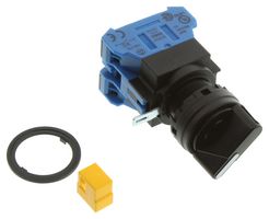 IDEC HW1S-2TF20 Rotary Switch, Selector Switch, 2 Position, 2 Pole, 90 °, 10 A, 600 V, HW Series