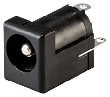 SAME SKY - PJ-044BH - DC Power Connector, Jack, 5 A, 2.5 mm, PCB Mount, Through Hole Straight