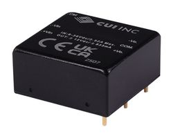 CUI DQD20-24-S15H Isolated Through Hole DC/DC Converter, with Heatsink, ITE, DIP, 20 W, 1 Output, 15 V