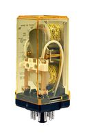 IDEC RR2KP-UDC24V Power Relay, DPDT, 24 VDC, 10 A, RR2KP Series, Socket, Latching Dual Coil
