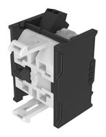 EAO 704.907.2-1 Contact Block, SPST-NC, Push In, 1 Pole, 6 A, 250 V, EAO 04 Series Selector Switches