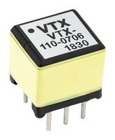 VIGORTRONIX VTX-110-0706 Pulse Transformer, 1:1:1, 605 µH, 0.45 ohm