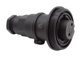 BULGIN LIMITED PXV0746/S. Circular Connector, Power, 6-8 mm , Blk, Circular Power Connector