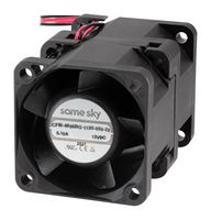 SAME SKY CFM-4056BG-1130-553-22 DC Axial Fan, 12 V, Square, 40 mm, 56 mm, Ball Bearing, 21.71 CFM
