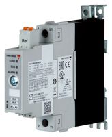 CARLO GAVAZZI RGC1A60CM25KEN Solid State Relay, SPST, 25 A, 660 VAC, DIN Rail, Panel, Screw, Zero Crossing