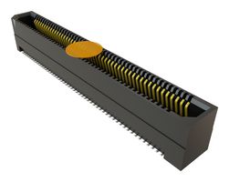 SAMTEC ERF8-050-07.0-L-DV-K-TR Mezzanine Connector, Receptacle, 0.8 mm, 2 Rows, 100 Contacts, Surface Mount Straight