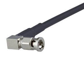 3M 1CX12-35-0S-003.0 RF / Coaxial Cable Assembly, 9.8 ft, 3 m, Standard Flex, Micro BNC Plug, Micro BNC Plug, 90°