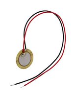 MULTICOMP PRO MPABT-486-RC Piezo Element, with Leads, 8000 pF, 9 kHz, 500 Ohm, 12 mm Dia x 0.21 mm H