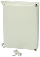 FIBOX EKP 80-G-2FSH COVER Enclosure Accessory, Hinged Cover, Polycarbonate, Light Grey, Fibox EKP Series Enclosures, 80 mm