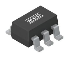 MICRO COMMERCIAL COMPONENTS (MCC) MMDT3946-TP Bipolar Transistor Array, Complementary NPN and PNP, 40 V, 40 V, 200 mA, 200 mA, 200 mW