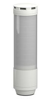SCHNEIDER ELECTRIC XVTS1ASW Tower Light, 9Tier, Multicolour, 105dB, White Body, Cable with 5Pin M12 Conn, IO-Link, 24V, 70mm Dia