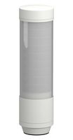 SCHNEIDER ELECTRIC XVTS1AW Tower Light, 9Tier, Multicolour, White Body, Cable with 5 Pin M12 Connector, IO-Link, 24V, 70 mm Dia