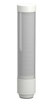 SCHNEIDER ELECTRIC XVTS2AW Tower Light, 15Tier, Multicolour, White Body, Cable with 5 Pin M12 Connector, IO-Link, 24V, 70mm Dia