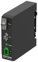 HUBER+SUHNER RFOF1 - 6GHZ (TX) Wideband RF Transmitter, 20MHz to 6GHz, 1 RF Input, 1 FO Output, DIN Rail