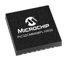 MICROCHIP PIC32CM6408PL10032-I/QZB ARM MCU, PIC32 Family PIC32CM PL10 Series Microcontrollers, ARM Cortex-M0+, 32 bit, 24 MHz, 64 KB