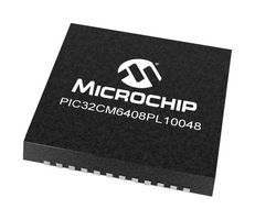 MICROCHIP PIC32CM6408PL10048-I/6MX ARM MCU, PIC32 Family PIC32CM PL10 Series Microcontrollers, ARM Cortex-M0+, 32 bit, 24 MHz, 64 KB