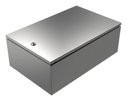 ROSE 370064212 Metal Enclosure, Industrial, 316L Stainless Steel, 600 mm, 380 mm, 217 mm, IP66