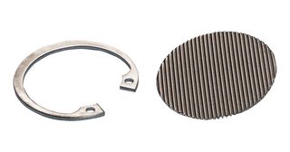 ROTRONIC ET-W24-SET Test Accessory, 24mm Dia, 20 to 25µm Port, Flat Wire Mesh Filter with Circlip