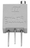 TT ELECTRONICS / BI TECHNOLOGIES 67WR25KLF Trimmer, Multi Turn, Cermet, Top Adjust, 25 kohm, Through Hole, 20 Turns