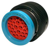TE CONNECTIVITY HDP26-24-29PE-L017 Circular Connector, Size 24, Environmentally Sealed Connector, HDP20 Series, Panel Mount Plug