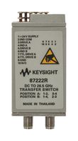KEYSIGHT TECHNOLOGIES 87222R/-161 Coaxial Switch, Low PIM, SMA Female, 0.9625 dB Insertion Loss, 67 dB Isolation, 26.5 GHz