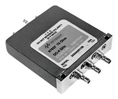 KEYSIGHT TECHNOLOGIES 8762F/-024 Coaxial Switch, SPDT, Mini SMB Male, 0.4 dB Insertion Loss, 100 dB Isolation, 4 GHz