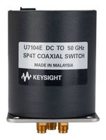 KEYSIGHT TECHNOLOGIES U7104E/-200 Coaxial Switch, SP4T, 2.4mm Coaxial Female, 1.5 dB Insertion Loss, 70 dB Isolation, 50 GHz