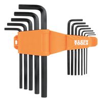 KLEIN TOOLS LS12 Hex Key Set, L-Style, 12 Pieces of Size 1/16, 5/64, 3/32, 7/64, 1/8, 9/64, 5/32, 3/16, 7/32 and 1/4"