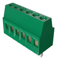 MOLEX 39773-0006 Wire-To-Board Terminal Block, 2.54 mm, 6 Ways, 30 AWG, 16 AWG, 1.31 mm², Screw