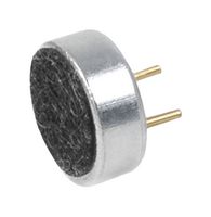 SAME SKY - CMC-2242PBL-A - Microphone, Electret Condenser, Omnidirectional, 2.2 kohm, -42 dB, 58 dB SNR, 2 Pins, 10 VDC