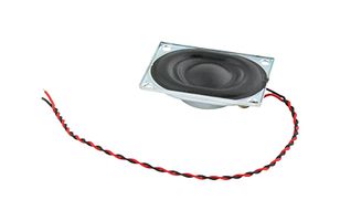 SAME SKY CDS-27208-L100 Speaker, Micro, 2 W, 850 Hz, 8 ohm, 95 dB, Rectangular, 27mm x 20mm x 5.9mm