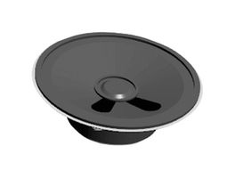 SAME SKY - GF0571 - Speaker, 250 mW, 380 Hz, 8 ohm, 86 dB, Round, 57mm x 18.5mm