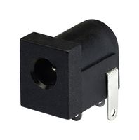 SAME SKY - PJ-035DH - DC Power Connector, Jack, 3.5 A, 1.3 mm, 14 mm, PCB Mount, Through Hole Right Angle