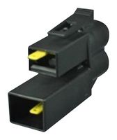 APTIV / DELPHI 13709988 Automotive Connector Housing, Black, DCS-1 9.5 Series, Receptacle, 2 Ways