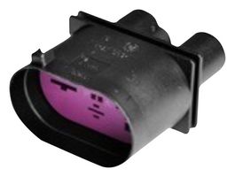 APTIV / DELPHI 33500406 Automotive Connector Housing, Black, DCS-1 9.5 Series, Plug, 4 Ways