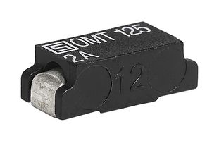 SCHURTER 3404.0114.22 Fuse, Surface Mount, 1 A, Slow Blow, 125 V, 125 V, 7.4mm x 3.1mm, OMT 125 Series