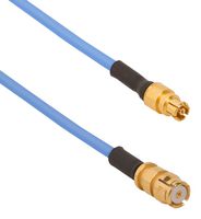 AMPHENOL SV MICROWAVE 7012-4682 RF / Coaxial Cable Assembly, Push On, 40GHz, 9.9 ", 250 mm, 0.047" Flexible, SMP RP Jack