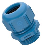 LAPP 54115450 Cable Gland, M40 x 1.5, 19 mm, 28 mm, Nylon (Polyamide), Blue, IP66, IP68